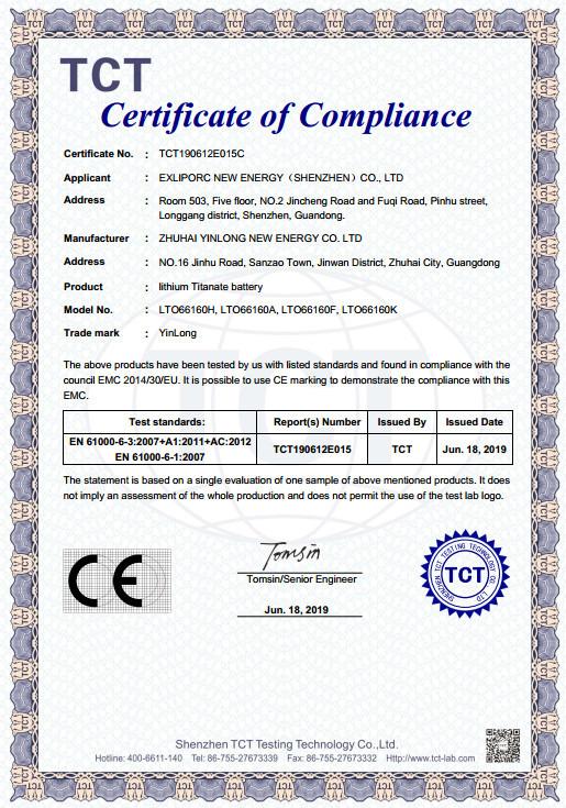 CE - Exliporc New Energy (Shenzhen) Co., Ltd.