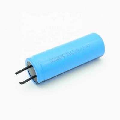 China Cylindrical Toys 2.4V 23680 Lithium 2500mah Titanate LTO Battery Cell for sale