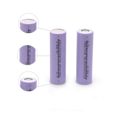 China Toys Bateria 21700 Li ion battery 3.7v 6000mah 3500mah 2000mah 2200mah cell prices lithium 21700 Li ion rechargeable batteries for sale