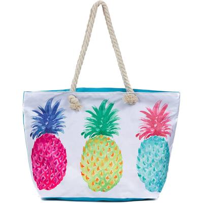 China Oversized Tarpaulin Tote Bag PolyesterWomen'S Beach Bag for sale