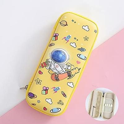 China Het Potloodgeval 3D EVA Cute Pen Organizer Pouch van de beeldverhaal Groot Capaciteit voor Meisjesjongens Te koop