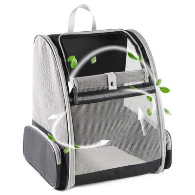 Cina Piccola Cat Dog Pet Carrier Backpack ha arieggiato le cinghie della sicurezza inarca pieghevole in vendita