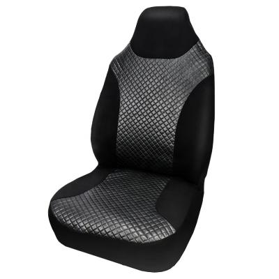 China Simple Install Universal Tirol Single Rear High Front Seat Cover Auto PU Seat Protector for sale