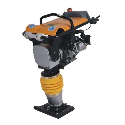 China Construction worksÂ   gasoline vibrating soil tamper vibration tamping rammer compactor for sale