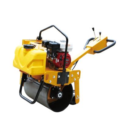 China Construction worksÂ   walk behind top quality drum single hand vibratory mini road roller compactor machine price for sale