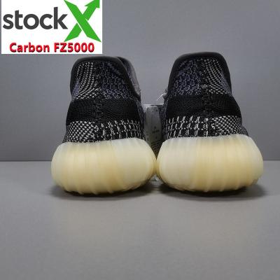 China Original Yeezy 350 Quality 1:1 Durable Lightweight Breathable Sport Carbon V2 Asriel Sports Shoes Fly Yezzys Jogger Knitted Running Sneakers for sale