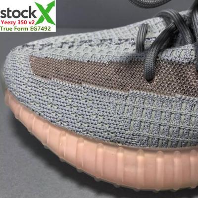 China Damping 1:1 quality 350 uA v2 men walking shoes genuine sport yeezy yerzy original high shape with brand logo and boxes for sale