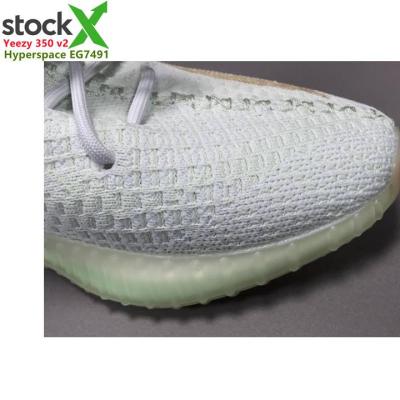 China Cushioning stock big size 48 x 49 350 hyperspace europe v2 color v yupoo yezzy walking yeezy shoes with original box for sale