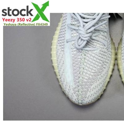 China Cushioning Original Boxes And Logo Stock X Yeezy 350 Yeshaya 3M Reflective Fashion Mono Sneakers Ice v2 Yessy Shoes for sale