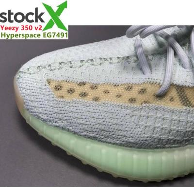 China Original boxes 1:1 quality bosst 350 hyperspace v2 size 47 yeezy yezzy fashionable shoes cushioning for adult man woman for sale