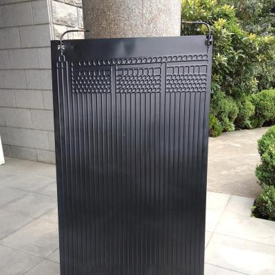 China Refrigeration Parts Solar Collector Panel Aluminum Evaporator Plate Waist Aluminum Roller Link Radiator Super Heat Water for sale