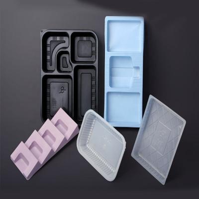 China Clear plastic blister packaging food tray china suppliers food take away food container for custom cupcake cake for sale