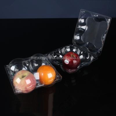 China Biodegradable Fresh Vegetables And Fruit Packaging Box Colored Apple Box Blister Packaging for sale