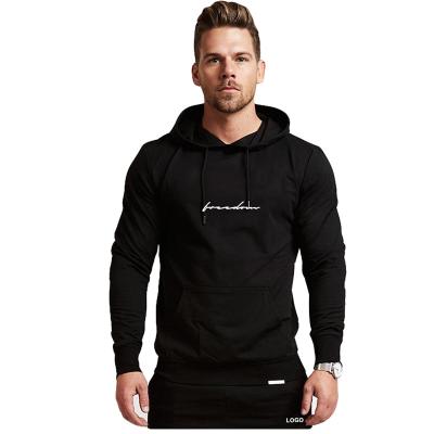 China Anti-Wrinkle Mens Hoodie Simple Hooded Sweatshirts Blanket Pullover Cotton Hoodies For Men for sale