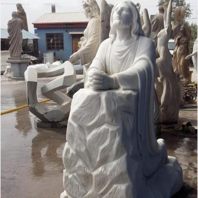 China Europe Customized High Quality Life Size Catholic Religious Statues Natural Marble Jesus Statue Carvings for sale