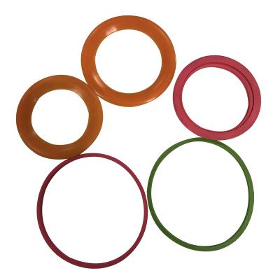 China Silica Gel Acid Resistance O Ring Clear Silicone Rubber O Ring Rubber O Ring for sale