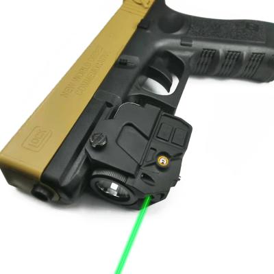 China Lightweight Combination Weapon Dropshipping Compact Green Laser Sight 500lm LED Flashlight For Weapons Self Defense for sale