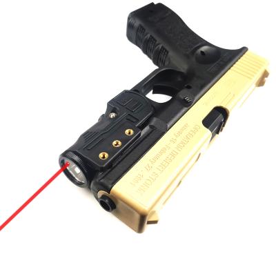 China Red Laser Light Combination Gun Laser Nylon Hunting Flashlight For Picatinny Rail Rifle Pistol for sale