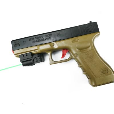 China Fogproof Small Car Waterproof Shockproof Gun Sight Green Laser Sight for Glock Airsoft Guns and Weapons Weapon Hunting for sale