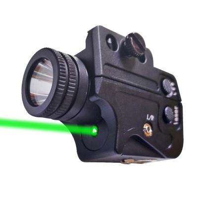 China Tactical Aluminum Alloy Dot Green Laser Combo Flashlight Green Laser Sight For Pistol Airsoft Gun Scope Hunting Accessories Part for sale