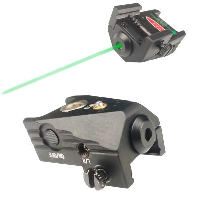 China Aluminum Alloy Gun Laser, Green Laser Sight, Hunting Laser Sight Fits Picatinny Rail Pistol Rifle for sale