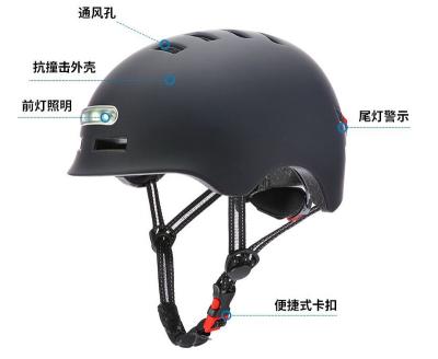 China ABS European Style Electronic Adjustable Led Sports Mounting Recycling Safety Helmet for sale