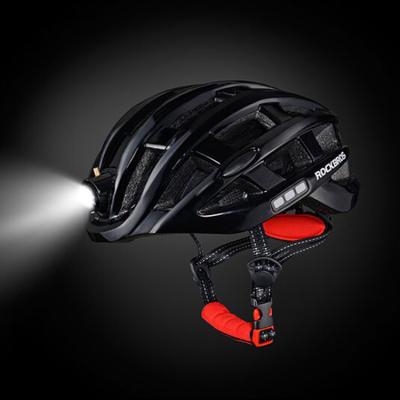 China ABS Night Light Safety LED Night Light Safety Mountain Bike Remote Control Skating Protective Bike Rider Sport Helmets Adult Men for sale