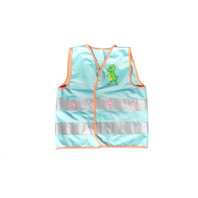 China Hot Sale Water Proof Led Kids Reflective Safety Strips Back Vest Kids Hi Vis Vest For Child for sale