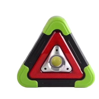 China Be careful of traffic/Mountaineering road safety warning triangle car traffic warning emergency light reflective sign for sale