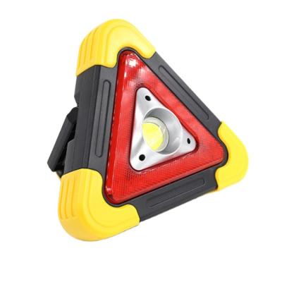 China Be careful of traffic / charging flashing warning triangle lights car safety truck emergency LED tools camping mountaineering for sale