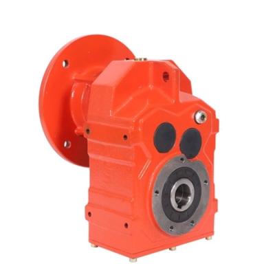 China Building Material Shops Custom Made Goods Using Automatic Reducer Motor Transmission Gearbox Low Price Helical Elevator Gear Speed ​​Reducer for sale