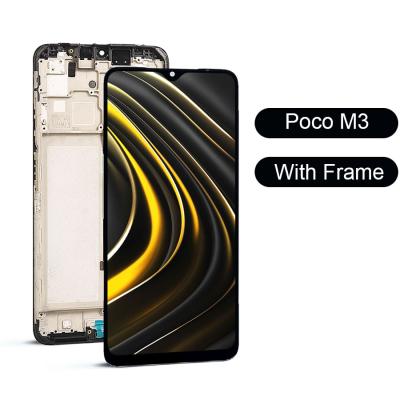 China Xiaomi Poco M3 Display Wholesale Price With Assembly + Touch Screen View For XIaomi MI Poco M3 6.53 inch LCD for sale