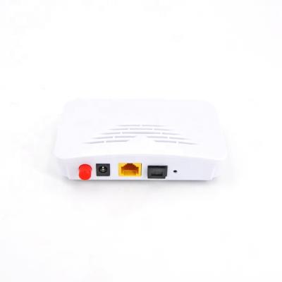 China FTTH Fiber Optic Equipment FTTH 1 port GE epon ONU EPON Fiber Optic Network Router for sale