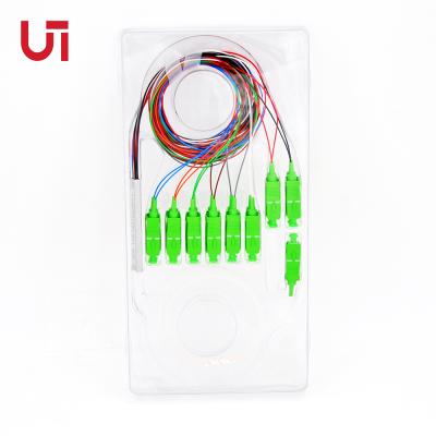 China UT-King Factory FTTH 1x2 1x4 1x8 1x16 Fiber Optic PLC Splitter SC UPC/APC Connector for sale