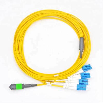 China FTTH FTTB FTTX 8F APC Network Best Price MPO Fiber Optic Patch Cord - LC/UPC SM 3M for sale