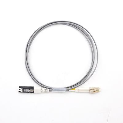 China FTTH VF-45-LC/UPC Duplex MM OM2 Fiber Optic Patch Tie 2.0 Customized Length for sale