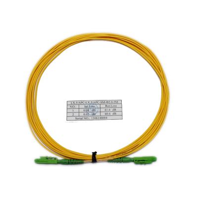 China Telecommunication LX.5/APC SM Duplex Fiber Optic Patch Tie Down LX.5 Fiber Connector for sale