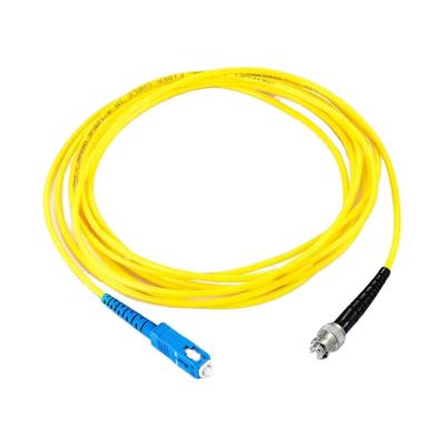 China Hot Sales 20m 25m 30m FTTH ST To SC 9/125 Fiber Optic Patch Cord for sale