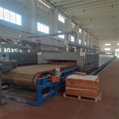 China Controle de temperatura automática contínuo industrial de Mesh Belt Furnace For Ceramics do gás à venda