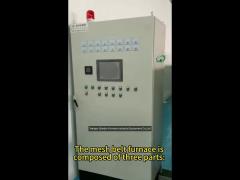 iso9001 continuous gas mesh belt industrial furnace non standard for sintering of ceramic