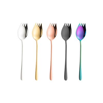 China Disposable Flatware Silverware Dishwasher Safe Stainless Steel Hot Selling Resistant Dessert Forks Cutlery Set for sale