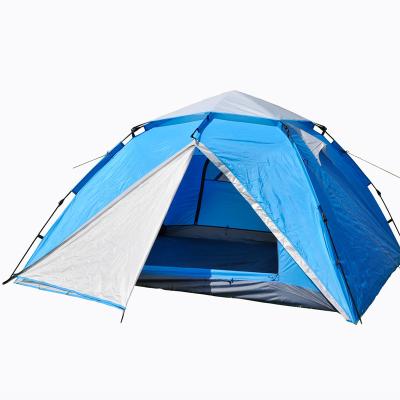 China Tube Type Tent Stake Germany 2 Or 3 Person Automatic Family Portable Camping Tent For Outdoor Hiking for sale