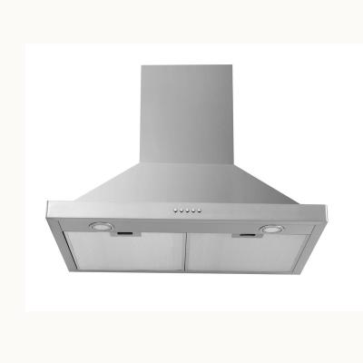 China Commercial Wall Mounted Chain Steel Hood Space India Cheap Cup Small Kitchen Suction Aire Turbo Power Air Smoke Exhaust Stainless Material for sale