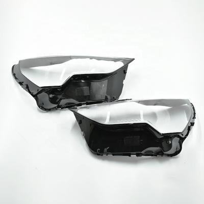 China New Style Auto Part Two Color Headlight Symmetrical Lens Cover For Q3 19-22 Year for sale