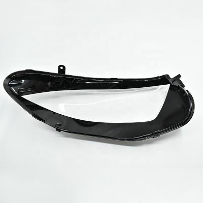 China New Style Auto Part Two Color Headlight Symmetrical Lens Cover For 257/CLS 18-21 Year for sale