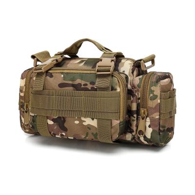 China Waterproof 3P Pouch Backpack Military Tactical Chain Bags Attachments Molle Small Pouch Sling Pack EDC Hand Carry Bag for sale