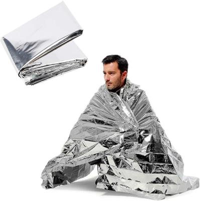 China Waterproof Emergency Thermal Blankets, Silver 82.6