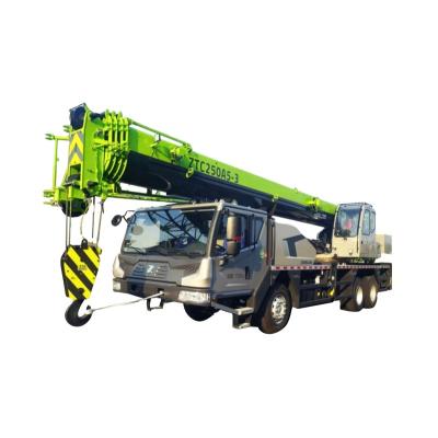 China ZTC250A562 ZOOMLION 25 Tons Stable And High Performance Hydraulic Truck Crane TRUCK CRANE Efficient, ZTC250A562 for sale