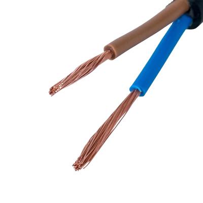 China Overhead Wholesale Multi Core 300V 500V PVC Insulated Copper RVV Sheathed Flexible Electrical Cable Wire for sale