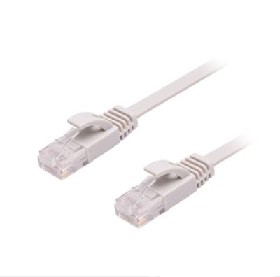 China Best Price Desktop Patch Lead With RJ45 Connector Cat6 Flat Patch Cable for sale